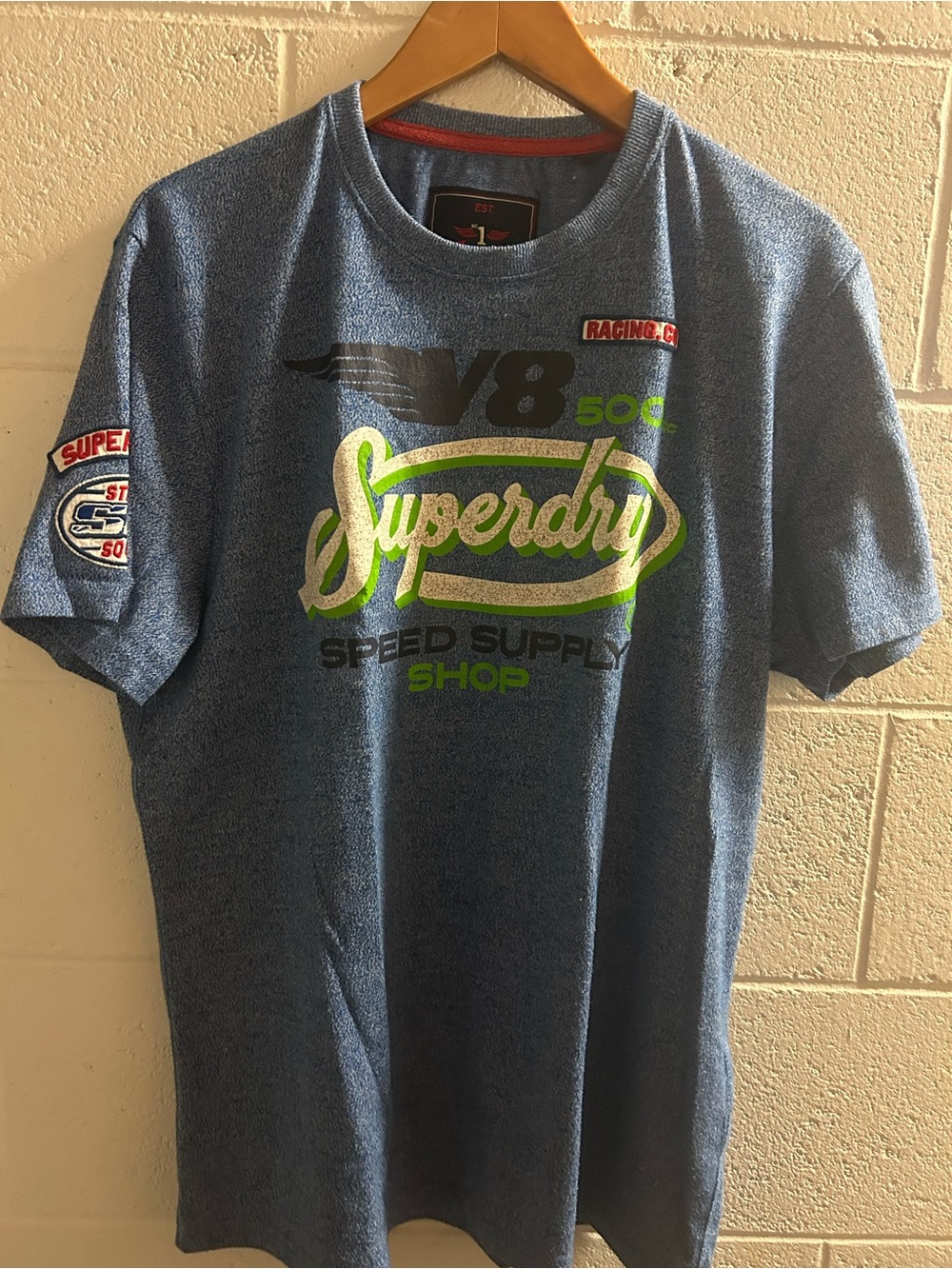Superdry #1 Originality Built To Last Men's XL T-Shirt